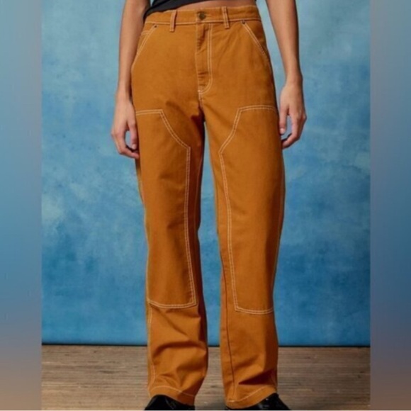 BDG Urban Outfitters Canvas Carpenter Pants Size 26 - Picture 2 of 11